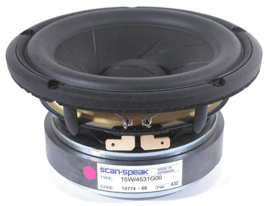 Speaker City sells speakers, drivers, audiophile loud Scanspeak 15W/4531G  Revelator 5.5\