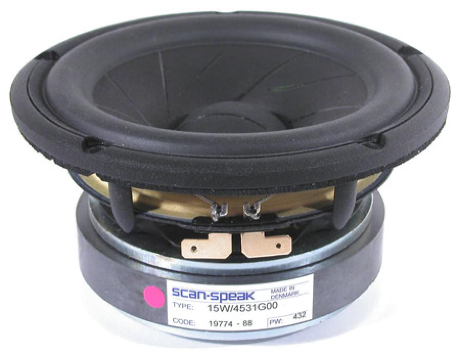 Scanspeak 15W/4531G Revelator 5.5" Woofer, 4 ohm