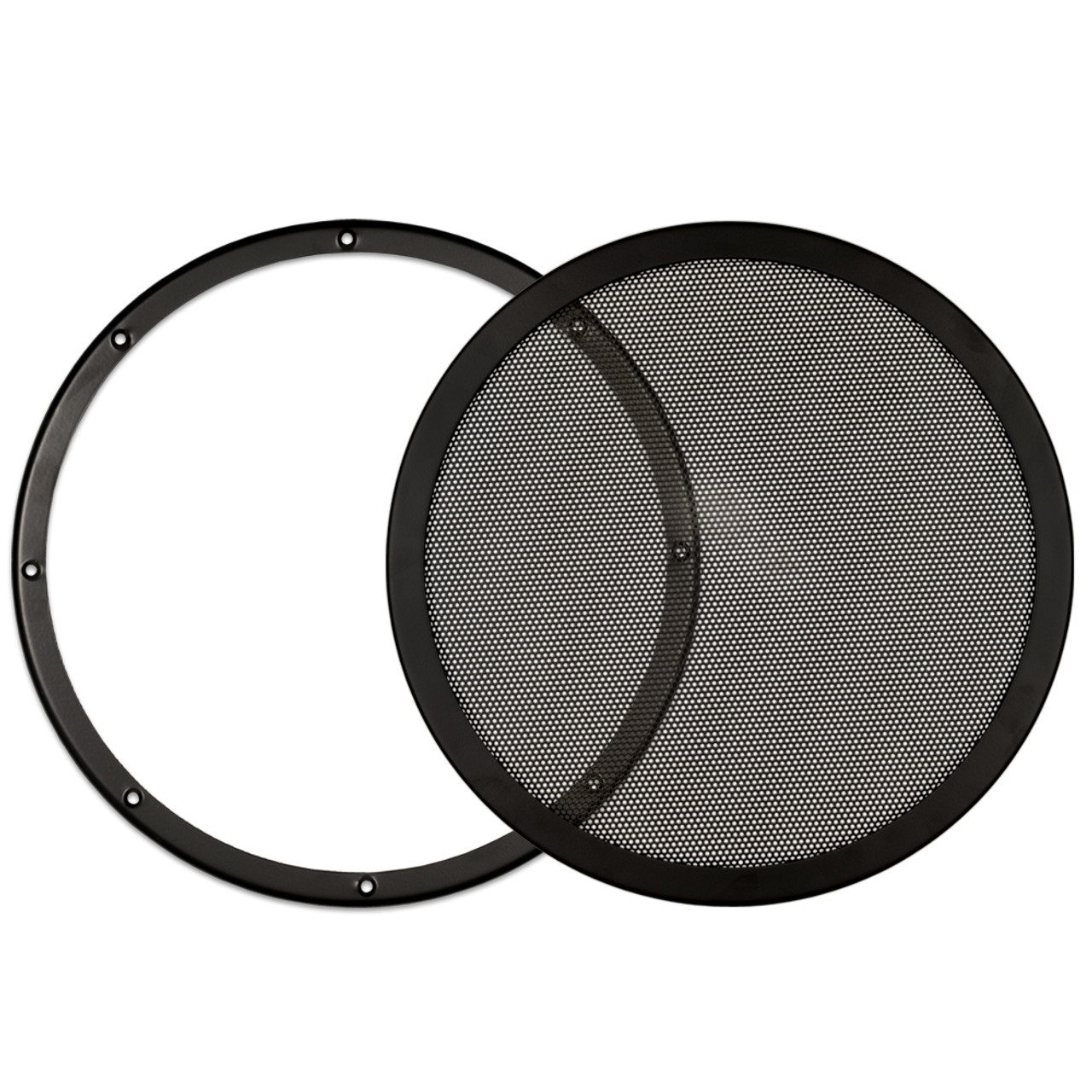 12 in. Round 2-Pc W/ Perforated Steel Screen