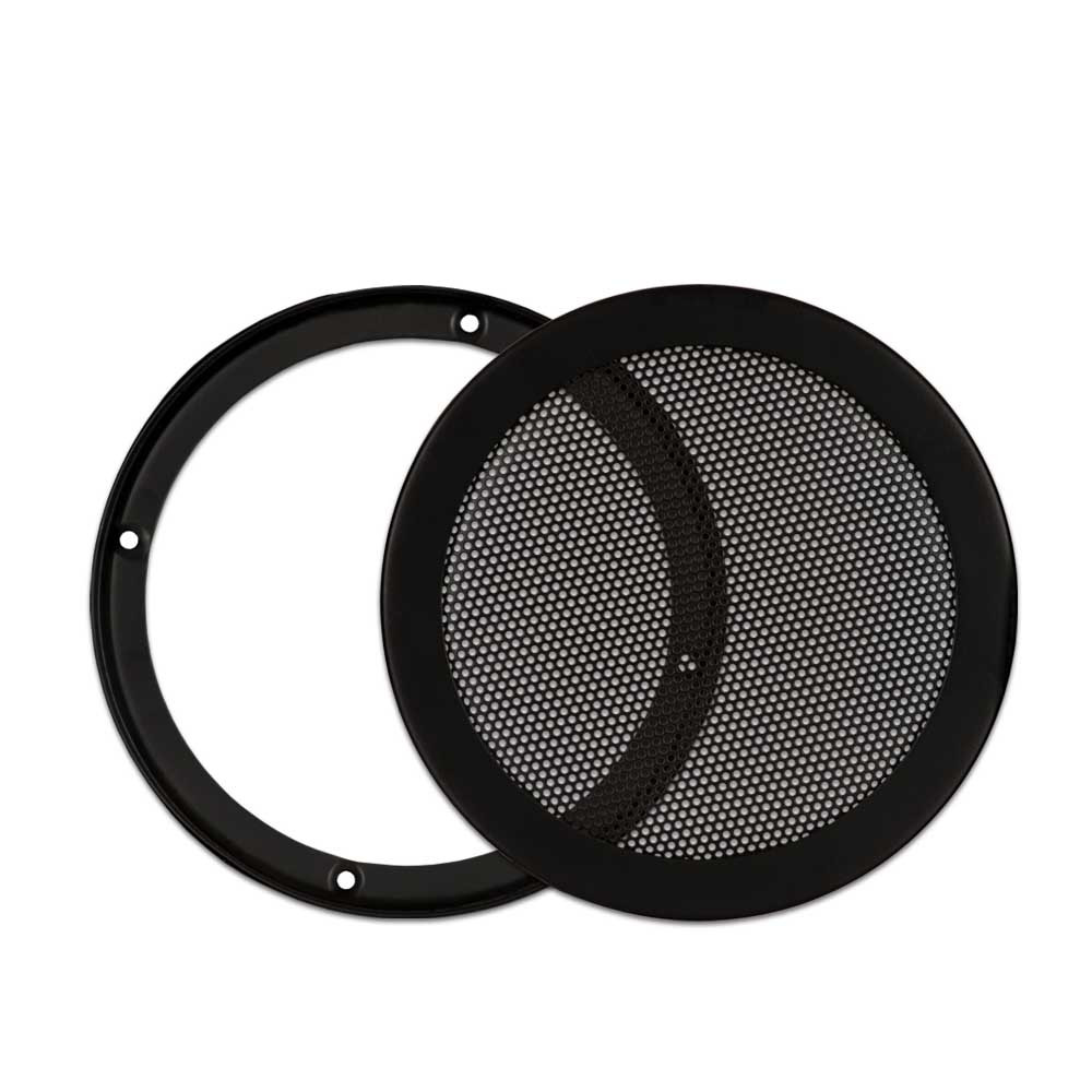 6.5 in. Round 2-Pc W/ Perforated Steel Speaker Screen