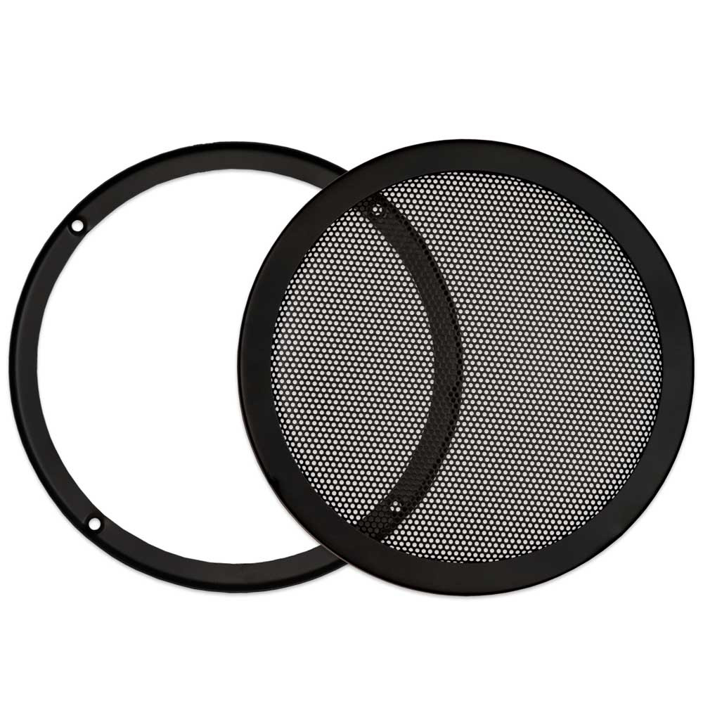8 in. Round 2-Pc W/ Perforated Steel Speaker Screen