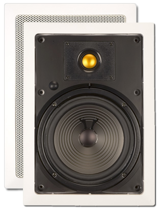 AW-700 6-1/2" 2-way In-Wall Outdoor Loudspeaker - Pair