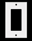 Pro Wire CVRPLT-1-W Single Gang Cover Plate-White