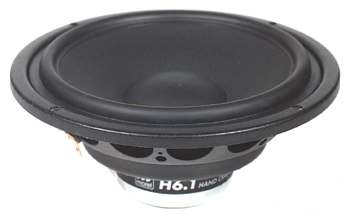 6 in. Poly cone woofer