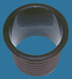 Black Plastic Port Tube Size: 4" x 4.4"