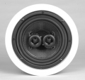 6 in. Stereo Single Point Ceiling Speaker (each) Kevlar Cone